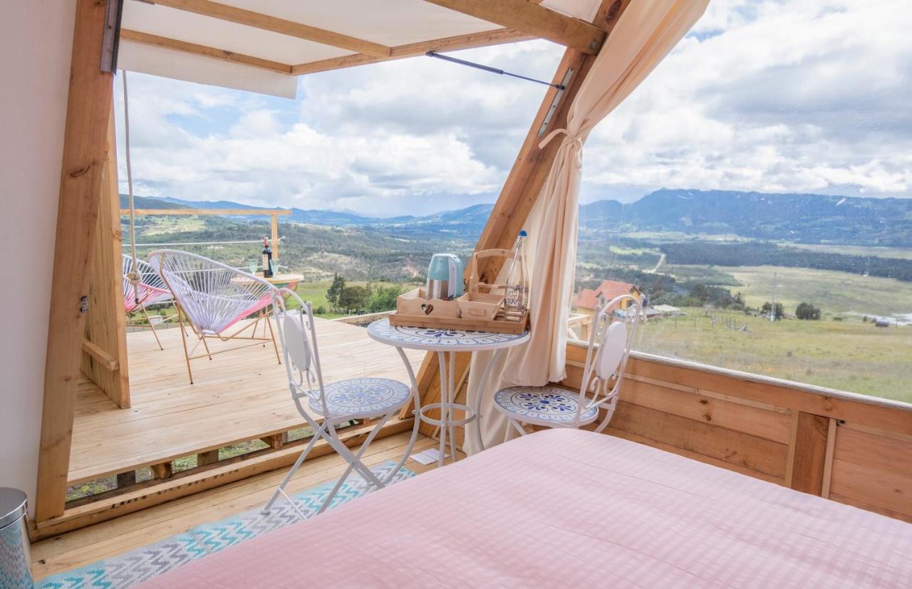 Andes Glamping 호텔 과타비타 외부 사진